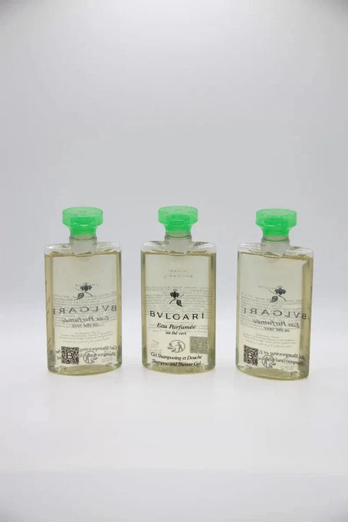 au thé Vert (Green Tea) Shampoo & Shower Gel- 2.5 Fl oz/75mL Pack Of 12